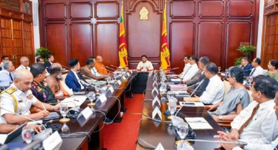 රටම එකට ජාතික මෙහෙයුම් සභාව ජනපති ප්‍රධානත්වයෙන්වේ